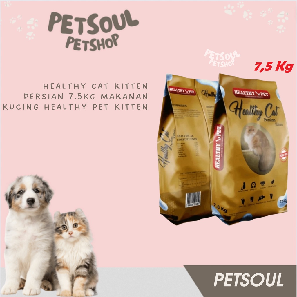 Healthy Cat Kitten Persian 7.2kg Makanan Kucing Healthy Pet Kitten