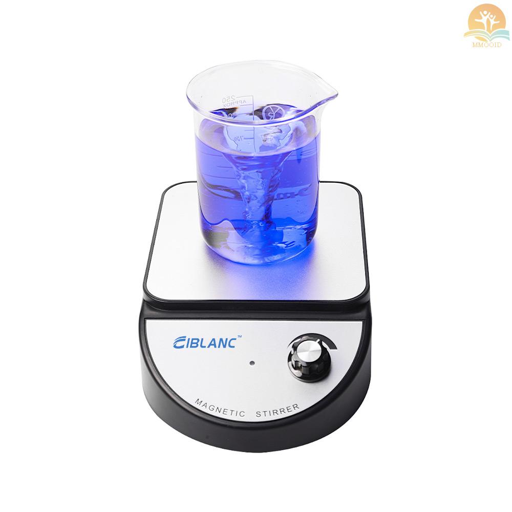 In Stock Ciblanc Magnetic Stirrer Mixer 3500rpm Kapasitas Pengaduk Maks 3500ml Dengan Stir Bar Power Adapter Peralatan Percobaan