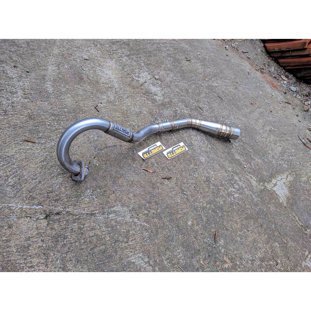 LEHER PIPA KNALPOT KLX ORIGINAL PORETTE INLET 50MM