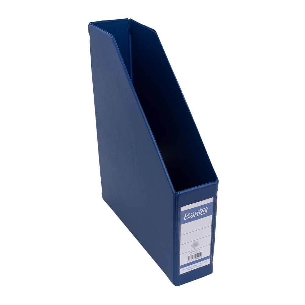 

[Artomas] Bantex Magazine File (Box File) A4 7cm Blue 4010 01