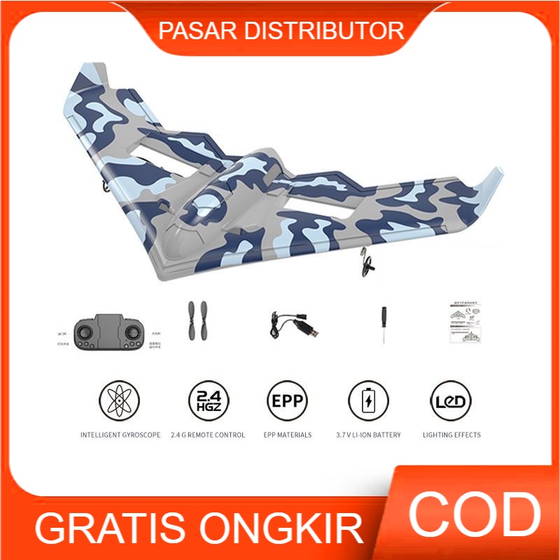 Mainan Anak RC FIXED WING Pesawat RC Airplane Foam Pesawat Terbang RC Mainan Anak Perempuan - Mainan