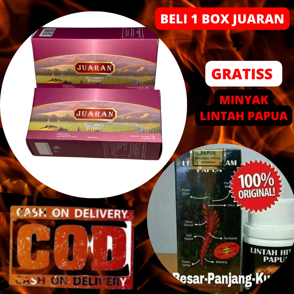 JUARAN ORIGINAL Herbal Juaran Minuman Tambahan