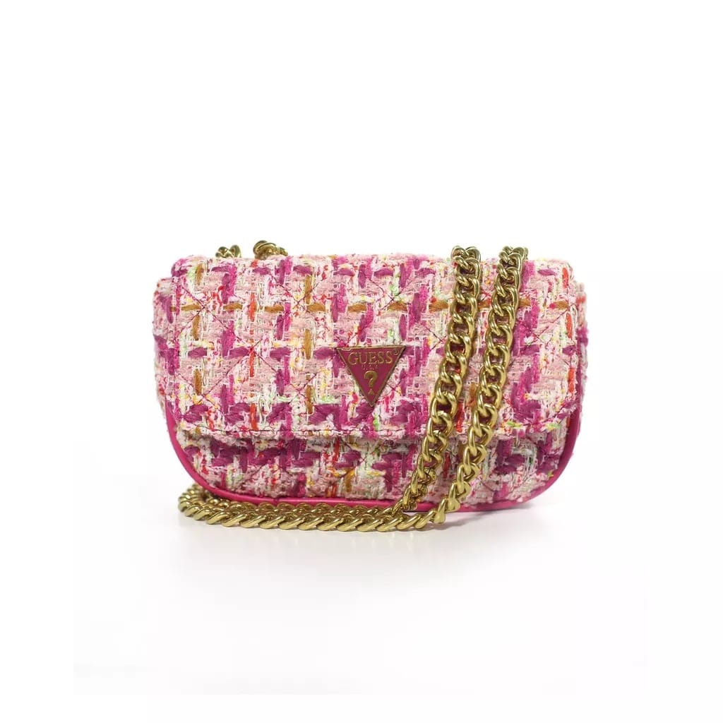 CT63RK TAS WANITA IMPORT -TAS MINI RAJUT -TAS SELEMPANG -SHOULDERBAG GUESS#0010