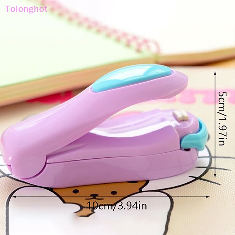 Tolonghot&gt; Klip Makanan Mini Portable Heat Sealing Machine Sealer Home Snack Bag Sealer Peralatan Dapur Gadget Aksesoris well