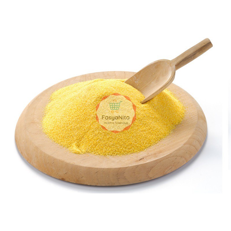 

ORGANIC POLENTA COARSE 250GR - YELLOW CORN MEAL - TEPUNG JAGUNG KUNING ORGANIK