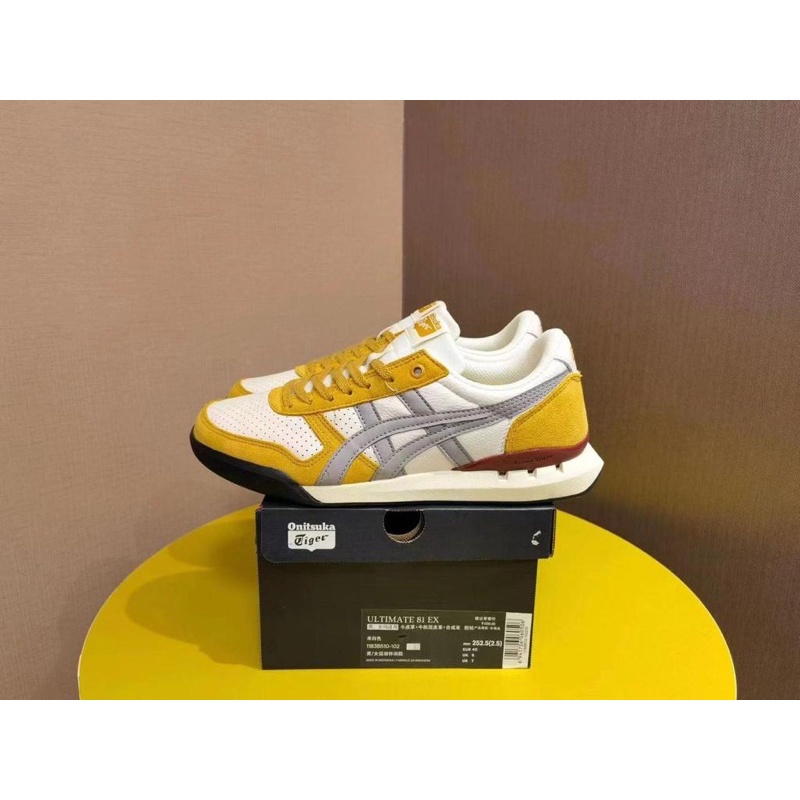 Sepatu Onitsuka Tiger Ultimate 81 Ex Yellow Free Paperbag