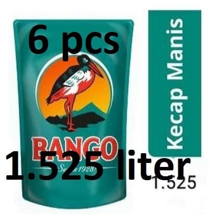 

✨Ready Stok✨ - kecap bango 1.6lt per dus isi 6..gojek- 1.2.23