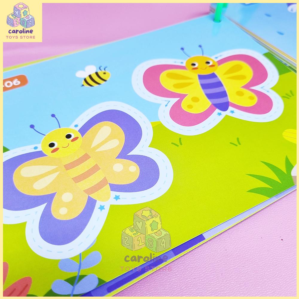 

HJK Buku Aktivitas Worksheet Anak 2 3 4 Tahun Buku Edukasi Anak Bisa Dihapus Wipe And Clean Activity