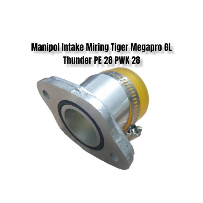 GR Manipul Manipol Intake Intek Miring Tiger Megapro GL Thunder PE 28 PWK 28