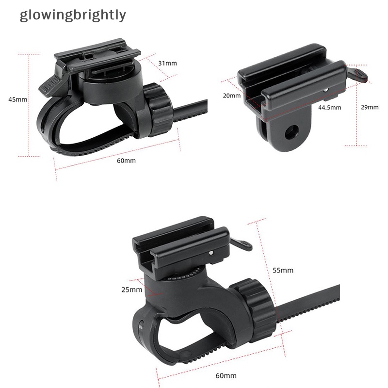 [glowingbrightly] Adaptor Dudukan Senter Lampu Depan Sepeda Dudukan Komputer Untuk Jalan TFX