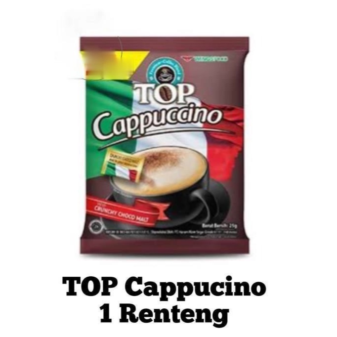 

Top Coffee Kopi Instan Cappucino 1 renteng renceng isi 15 sachet cappucino kopi instan ORIGINAL