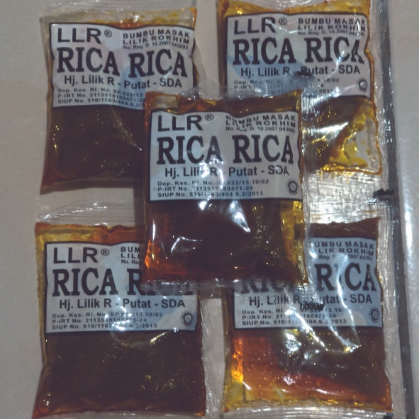 

PROMO 5 Sachet Rica Rica Bumbu Masak Murah - Bumbu Memasak Instan