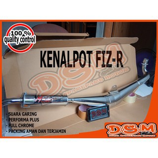 KNALPOT FIZ R RACING KOLONG / KNALPOT FIZR CHROME RACING