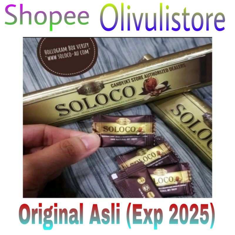 Soloco Candy Original (12 Pcs) Permen Soloco Asli