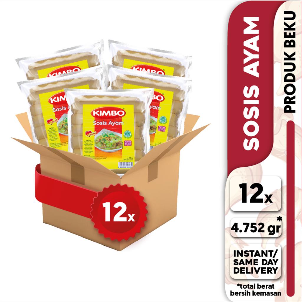 

KIMBO Sosis Ayam12 Box