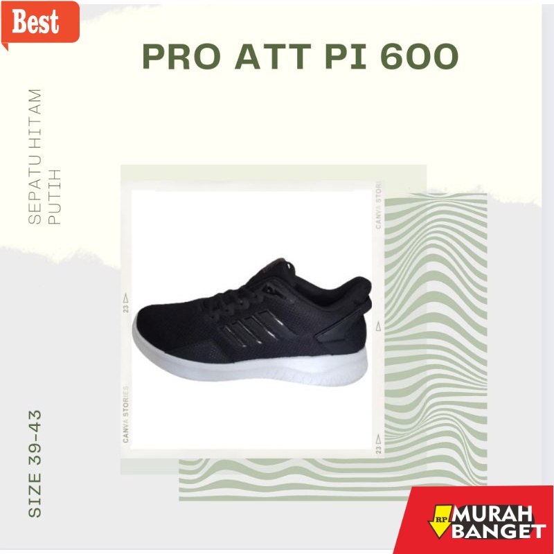Sepatu bulu tangkis terbaru- PRO ATT BSD 440 - PRO ATT VBT 601 -PRO ATT RUNNING -PRO ATT PRIA - Sepa