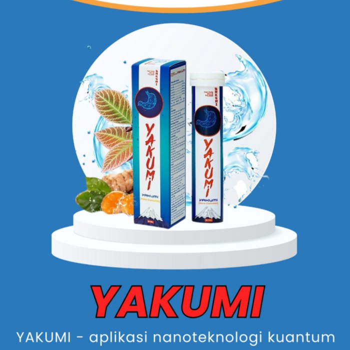 YAKUMI TABLET OBAT MAAG KRONIS ASAM LAMBUNG GERD OBAT USUS LUKA