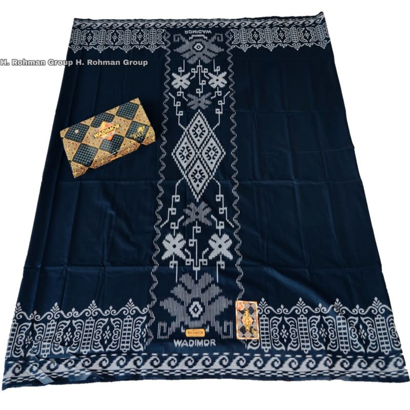 SARUNG WADIMOR MOTIF BATIK BALI & HITAM POLOS