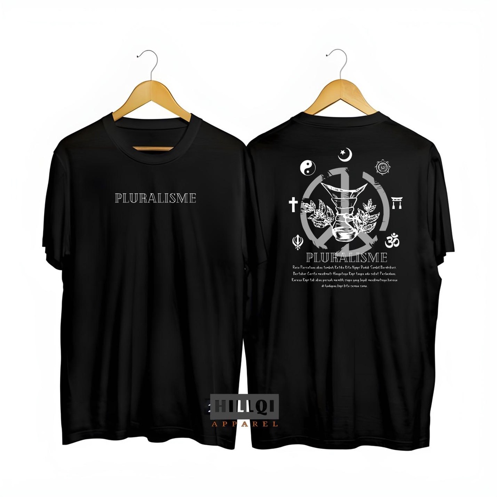 KAOS PRIA PLURALISME NEW BIG SIZE M L XL XXL XXXL XXXXL XXXXXL