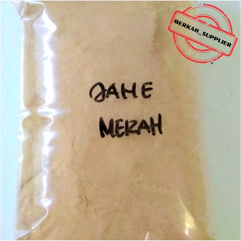 

Bubuk Jahe Merah 100gr / 500gr Asli dan Murni Tanpa Campuran