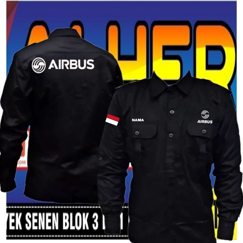 kemeja Airbus baju Airbus seragam Airbus Pdh Airbus Pdl Airbus kemeja kerja Airbus baju kerja Airbus