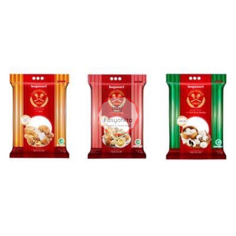 

TEPUNG TERIGU BOGASARI CAKRA KEMBAR EMAS PREMIUM 5KG/ Tepung Pao&Mantao/ Tepung Roti Oriental