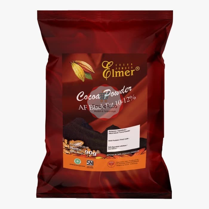 

Elmer Cocoa Powder Afrikan Black 90 gr - Afrikan red 90gr - Coklat bubuk - Coklat Brownies
