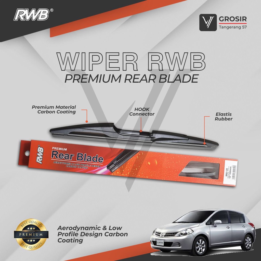 RWB WIPER BELAKANG NISSAN LATIO REAR WIPER