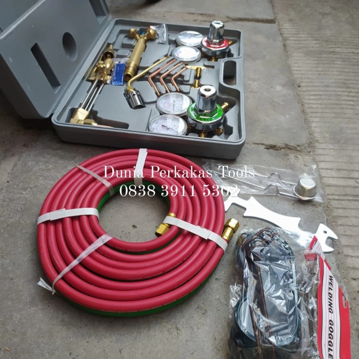 Perlengkapan Set Las / Kit Welding Cutting Set acetylin