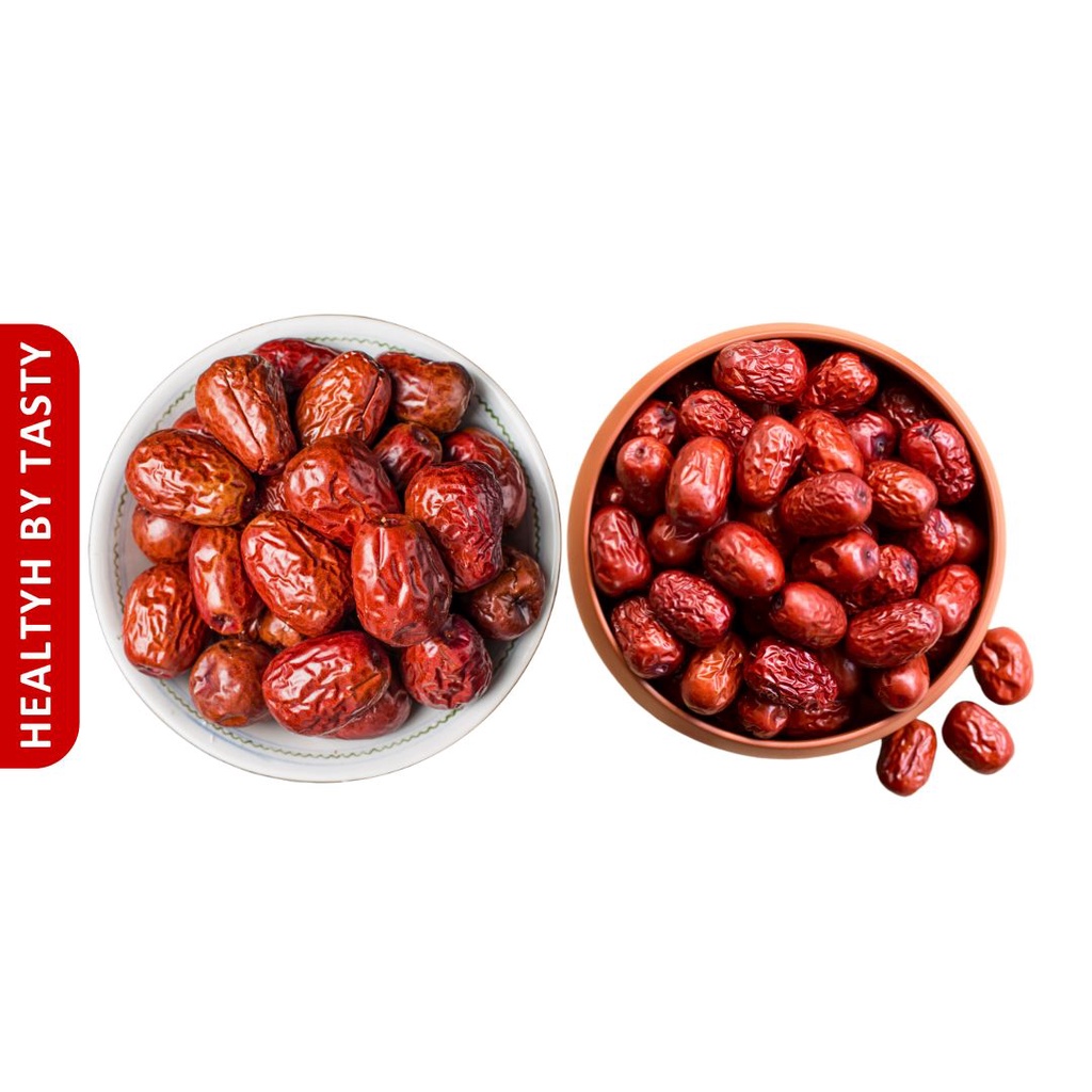 

Angco Jumbo Hongzao Angco Kecil Hong Zao Kurma Merah Grade Super 250gram