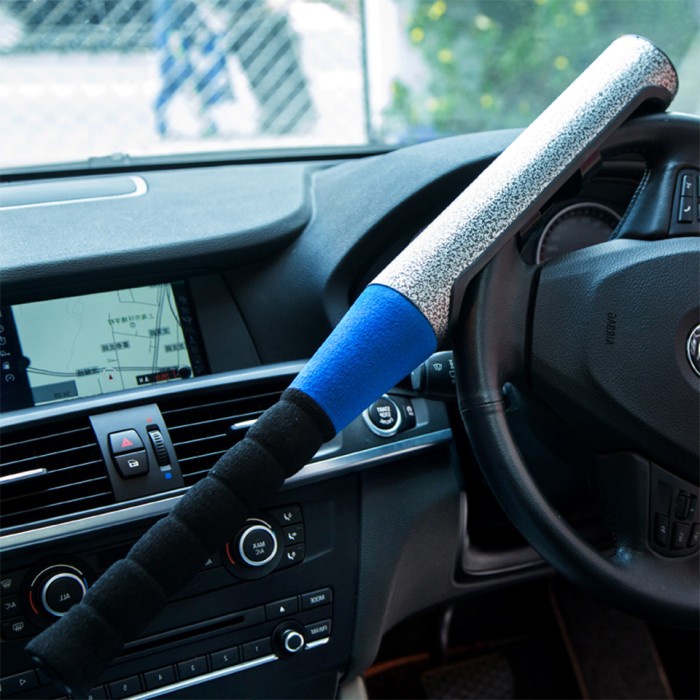 Tongkat Baseball Kunci Gembok Stir Steer Pengaman Anti Maling Mobil