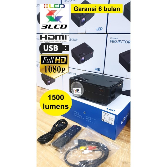 Berkualitas Proyektor infocus Mini proyektor infokus Theater murah bergaransi