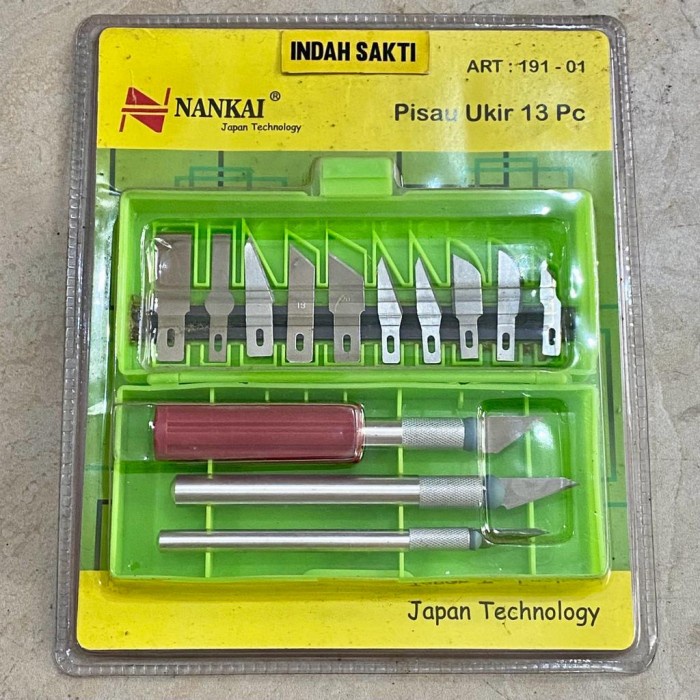 

Alat ukir & pisau ukir nankai set