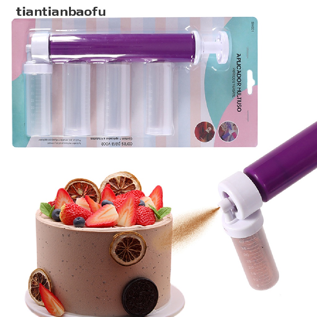 [tiantianbaofu] Cake Airbrush Dessert Decorag Tools Perlengkapan Dekorag Kue Kering Alat Butik