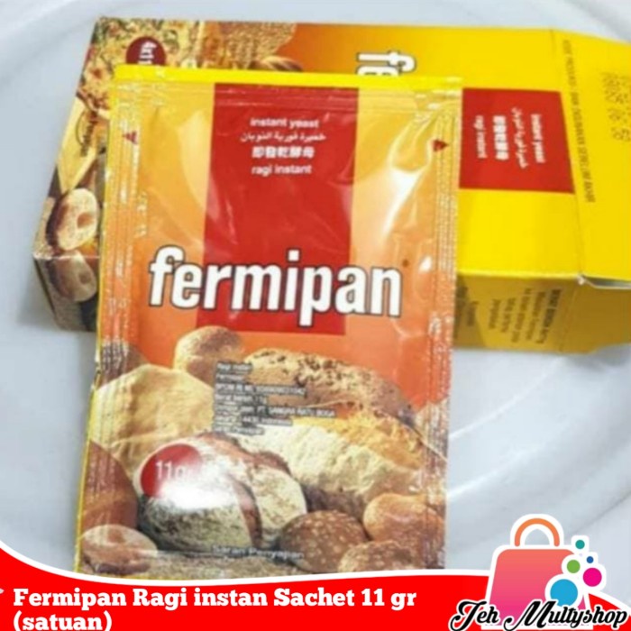 

NEW SALE TERBARU Fermipan Ragi instan Sachet 11 gr (satuan)