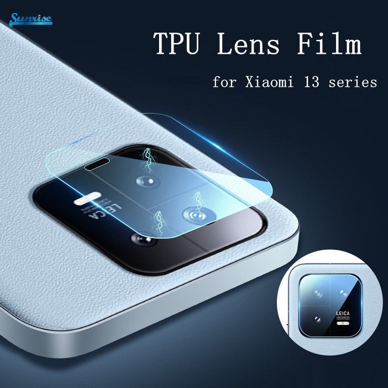 XIAOMI 3pcs Film Lensa TPU Tahan Lama Indah Baru Tipis High-definition Pelindung Lensa Anti Gores Untuk Xiaomi13Seri