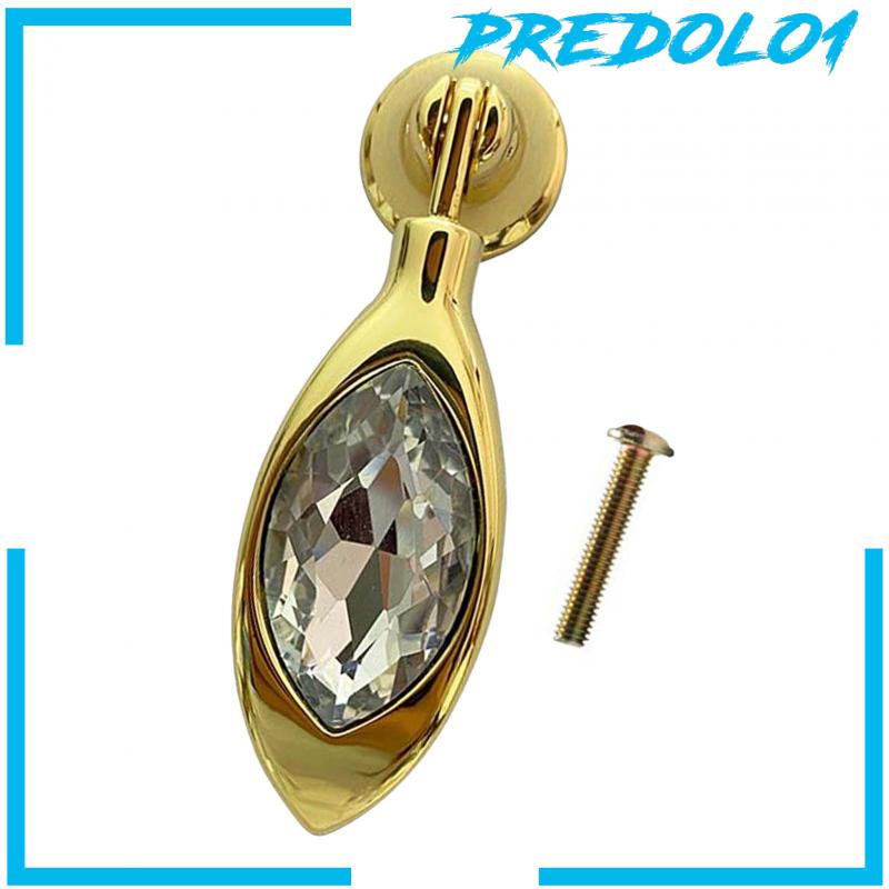 [Predolo1] Drop Pull Handle Zinc Alloy Dresser Knob Handle Untuk Kotak Perhiasan Laci