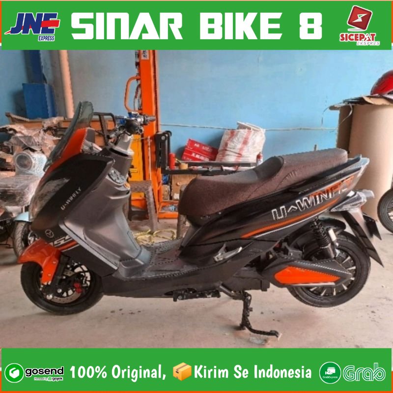 Sepeda Motor Listrik UWINFLY X6 New 2000 Watt Electric Bike (OFF THE ROAD)