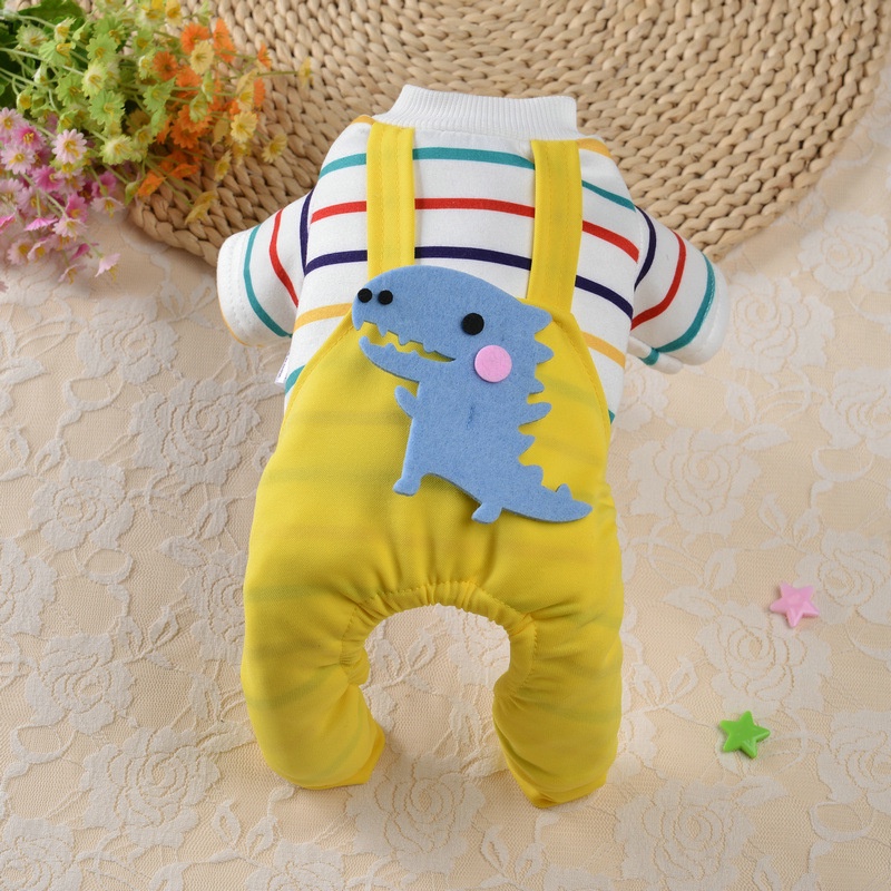 2023baju Kartun Hewan Peliharaan Berkaki Empat Gaya Baru Pakaian Anjing S-XXL Ukuran Anjing Kecil Poodle/Bichon Frise/Bichon Yorkie Hewan Peliharaan Lucu Musim Gugur/Dingin Gaya Pakaian Hangat Pakaian Hewan Peliharaan
