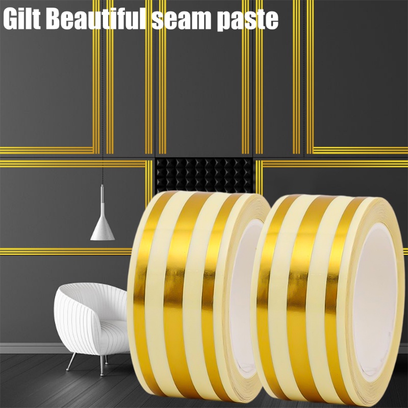 5m/roll Tape Gap Ubin Keramik Tahan Air/Self-Adhesive Gap Sealing Foil Strip Stiker Lantai