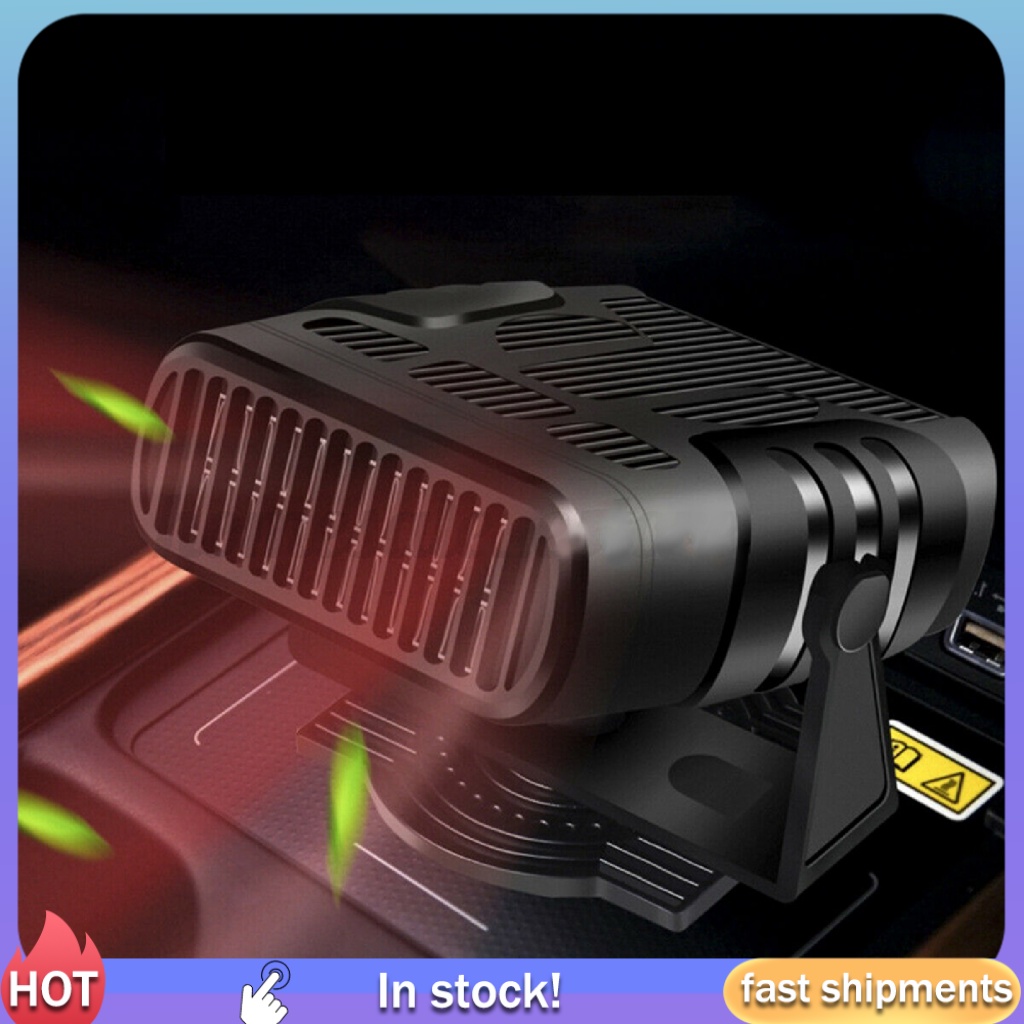 Pp Defogger Mobil Portable Untuk SUV 12V 24V Pemanas Kaca Depan Mobil Umur Panjang