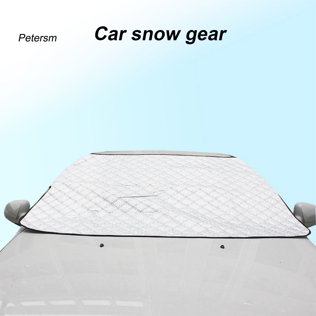 Pp Aksesoris Mobil Pelindung Kaca Depan Untuk Van Mobil Front Windshield Snow Cover Windproof