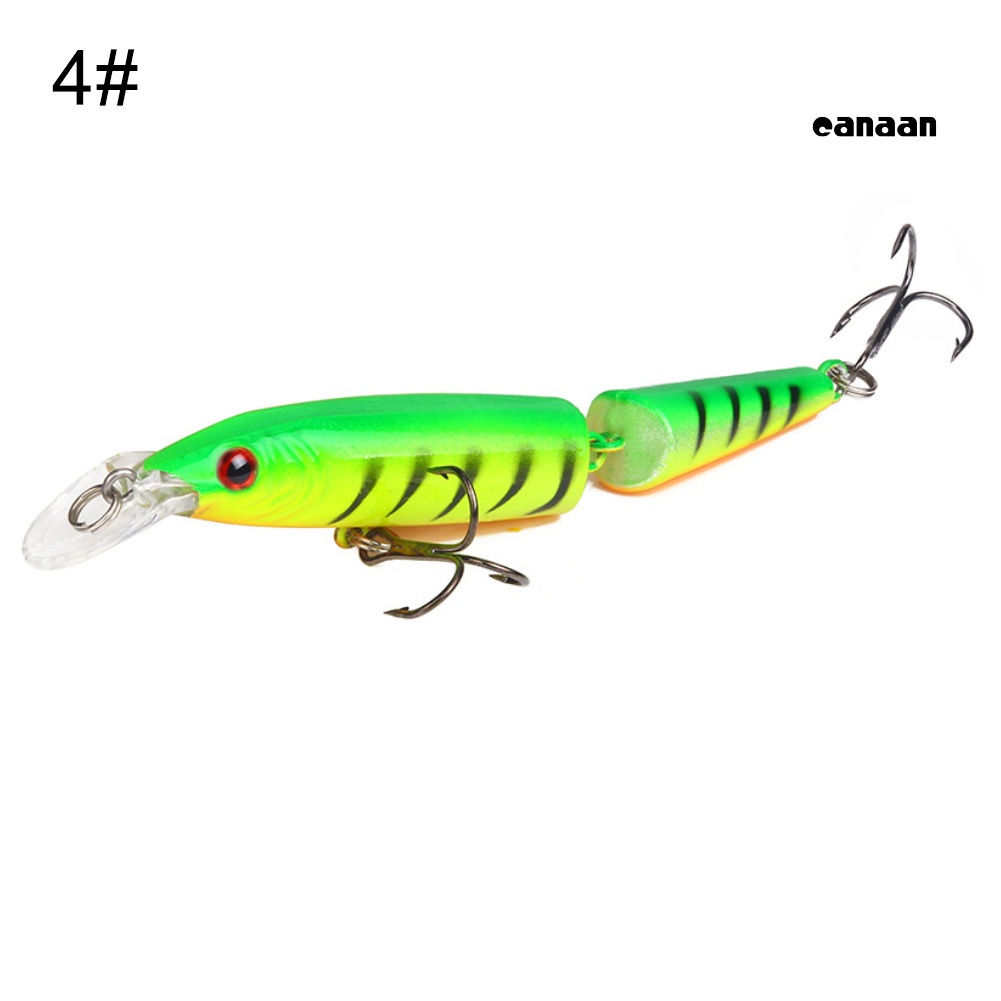 Cnn-10.5cm 2-bagian Hidup Neon Air Tawar Memancing Umpan Ikan Stimulasi Keras