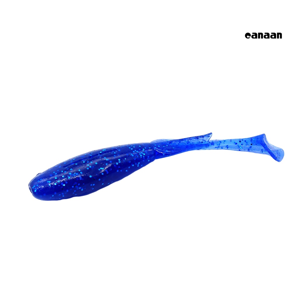 Cnn-10pcs 8cm/3.4g Umpan Pancing Disederhanakan Warna Cerah Fleksibel Reusable Simulasi Ikan Atraksi Ringan Lembut Silikon Ekor Dayung Snakehead Swimbait Perlengkapan Memancing
