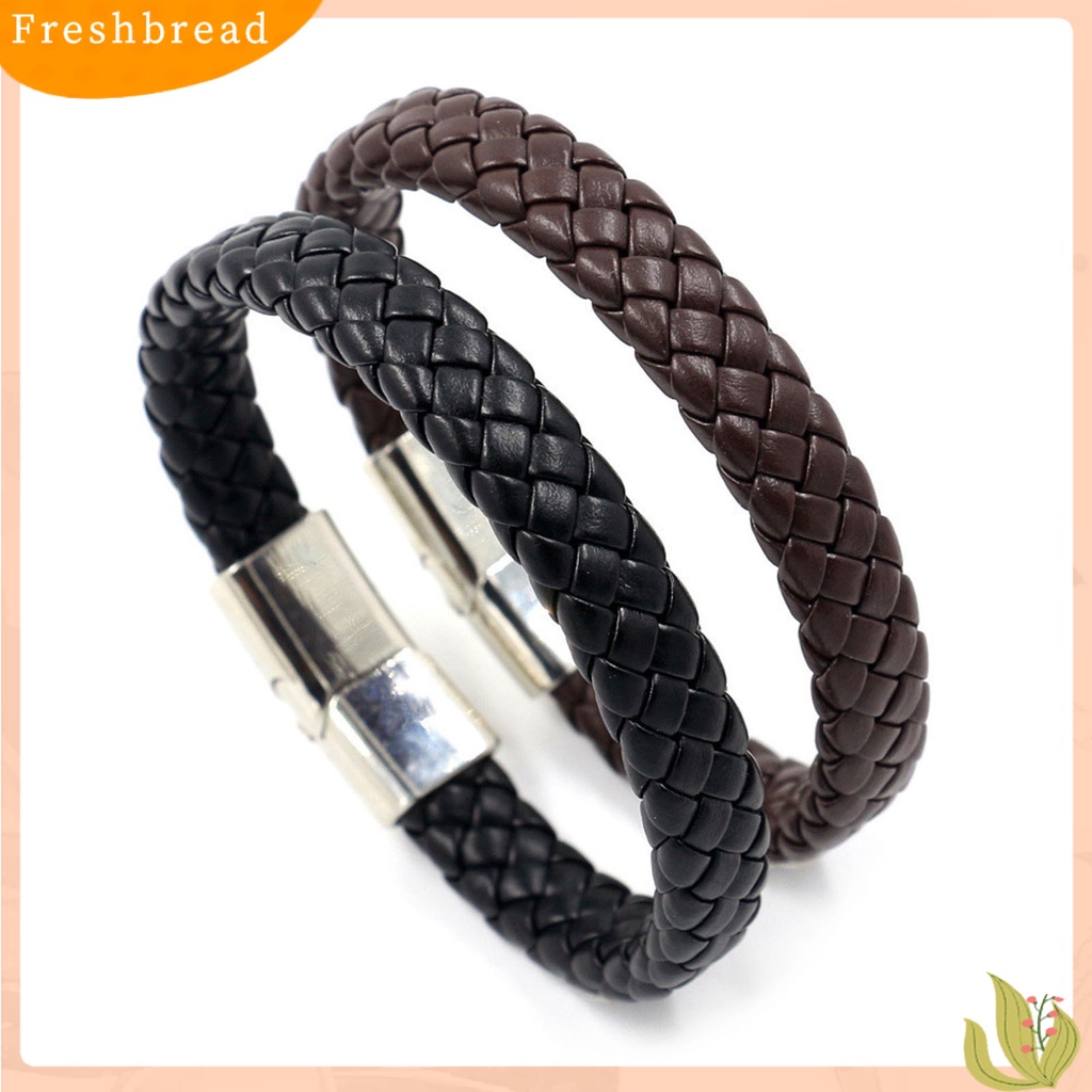 &lt; Freshbread &gt; Gelang Pria Vintage Punk Gesper ic Male Bangle Untuk Pakaian Sehari-Hari