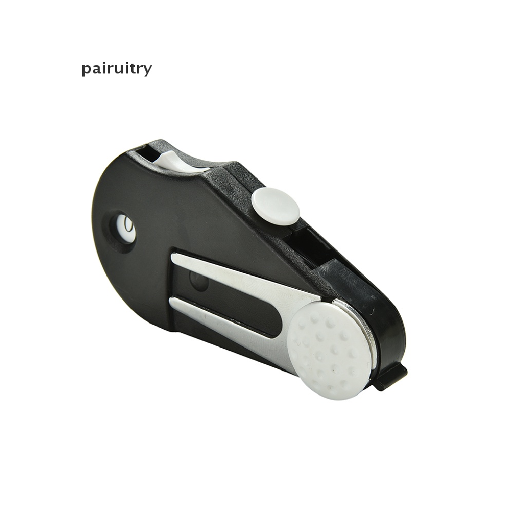 Prt 5in1 Golf Sikat Pembersih Multifungsi Bola Divot Kit Pocket Cleaner Tool PRT
