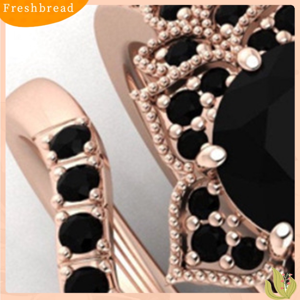 &lt; Freshbread &gt; 3Pcs/Set Cincin Set Bentuk Bunga Perhiasan Indah Wanita Bridal Engagement Ring Untuk Pacaran