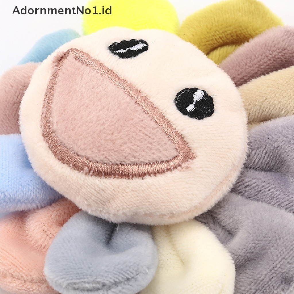 [AdornmentNo1] 1pc Bros Bunga Matahari Mewah Boneka Katun Lucu Kartun Tas Liontin Aksesoris [ID]