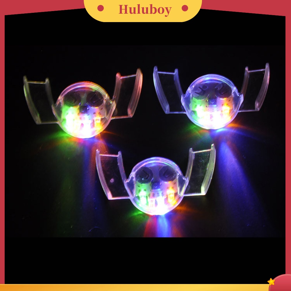 {Same model Bian Boxian}  1Pc Lucu LED Kedip Gigi Tali Penjaga Mulut Halloween Trick Mainan Pesta Props