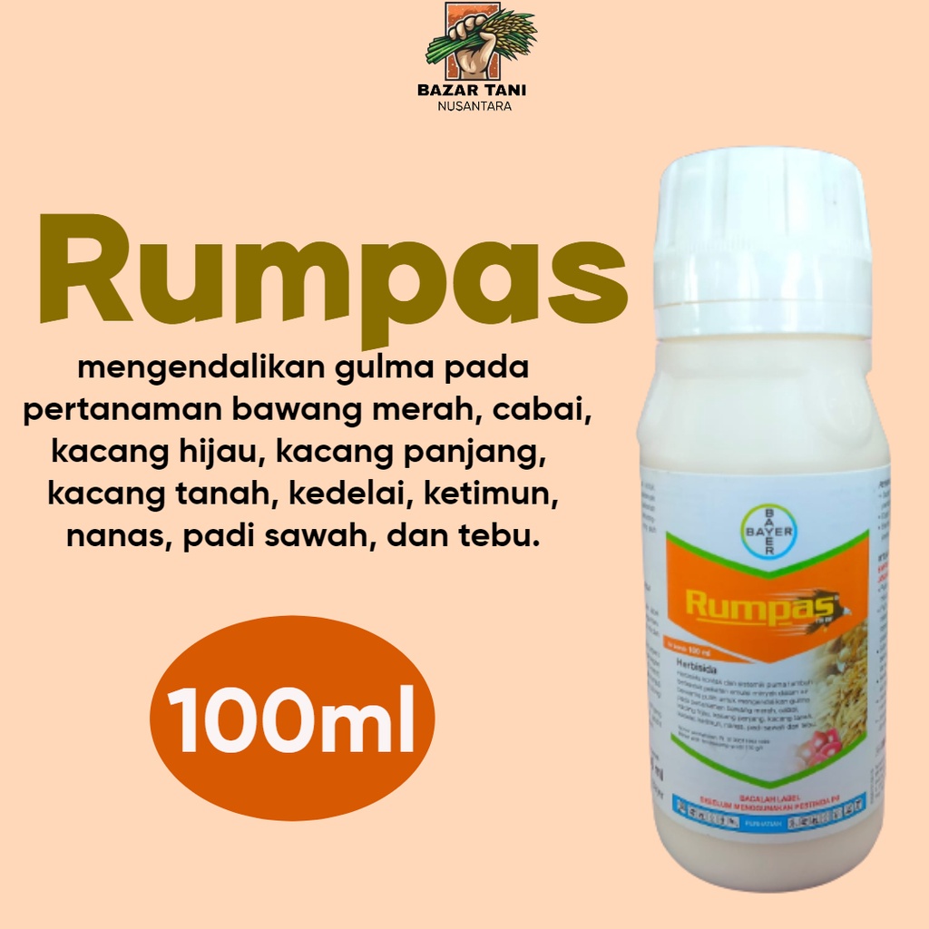 Rumpas 100 ml herbisida daun sempit di kedelai kacang SELEKTIF